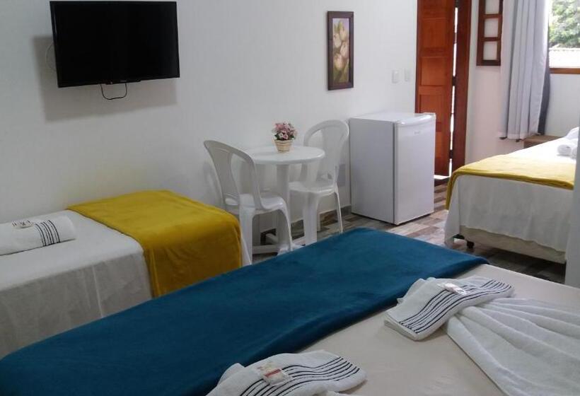 חדר סטנדרט לארבעה, Pousada Cavalo Branco