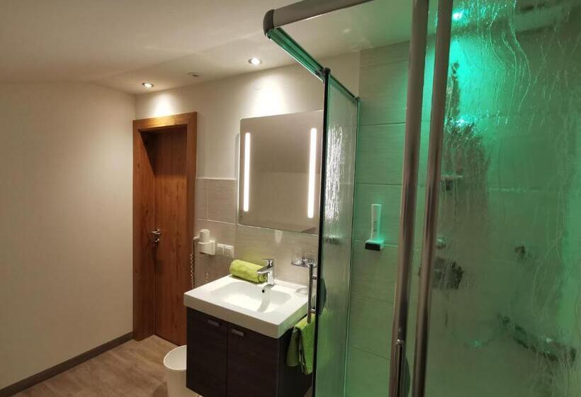 اتاق استاندارد با چشمانداز کوهستان, Oberauer Wagrain Die Eco Familien Hotelpension B&b