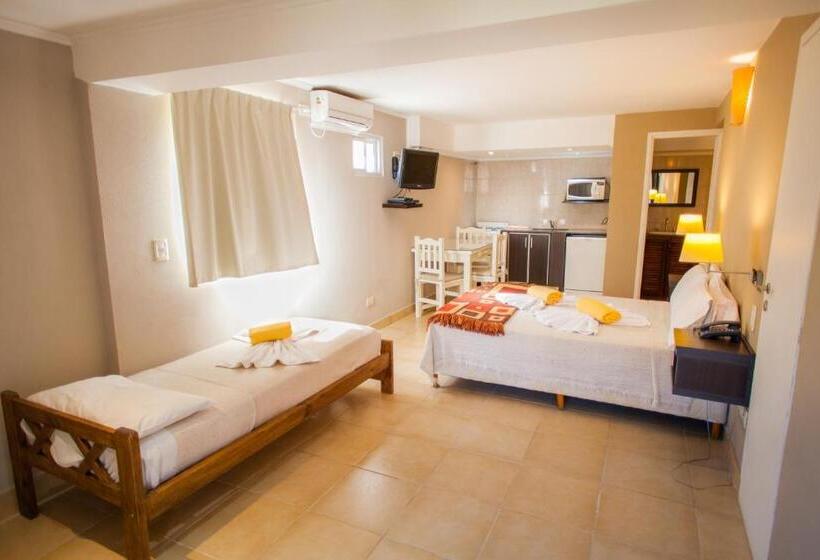 三人经典房间, Dos Mareas Apart   Piscina Climatizada Cubierta