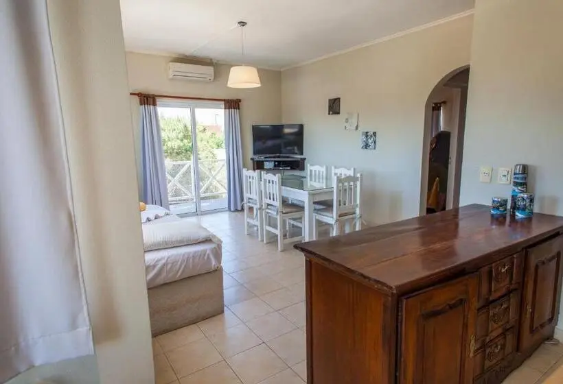 バルコニー付き１ベッドルームアパートメント, Dos Mareas Apart   Piscina Climatizada Cubierta