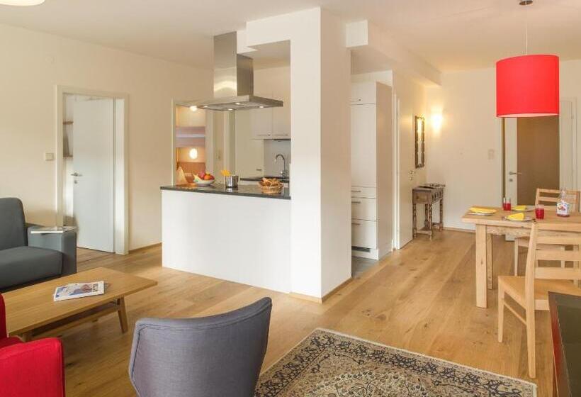 Apartamento 2 Quartos com Varanda, Draxl Hof Ferienwohnungen