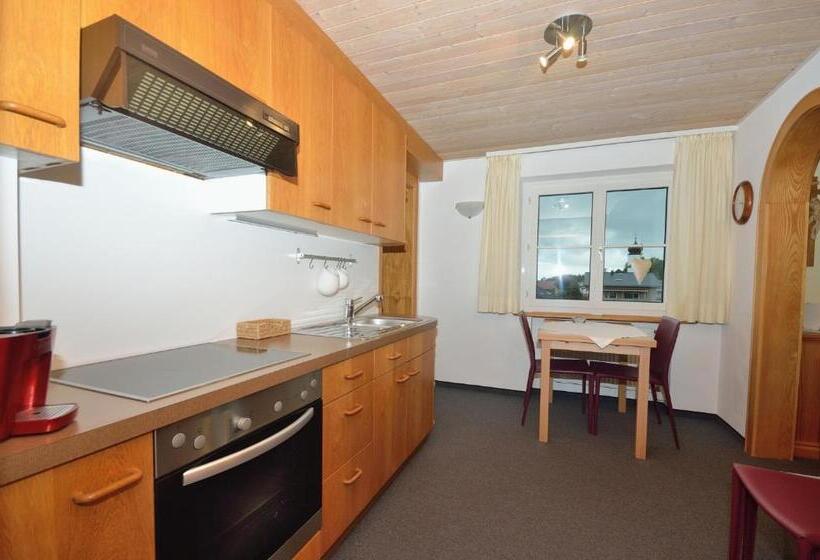 带1个卧室带观景的公寓, Frühstückspension Bilgeri