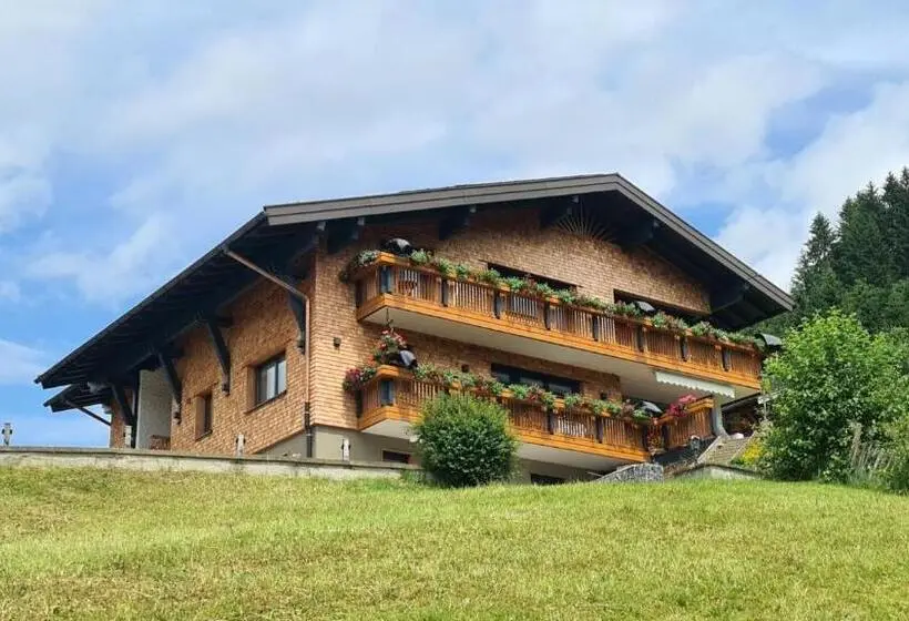 バルコニー付き１ベッドルームアパートメント, Haus Alpenglück