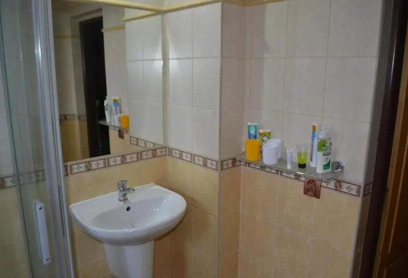 اتاق استاندارد با سرویس بهداشتی مشترک, Penzion Abahouse