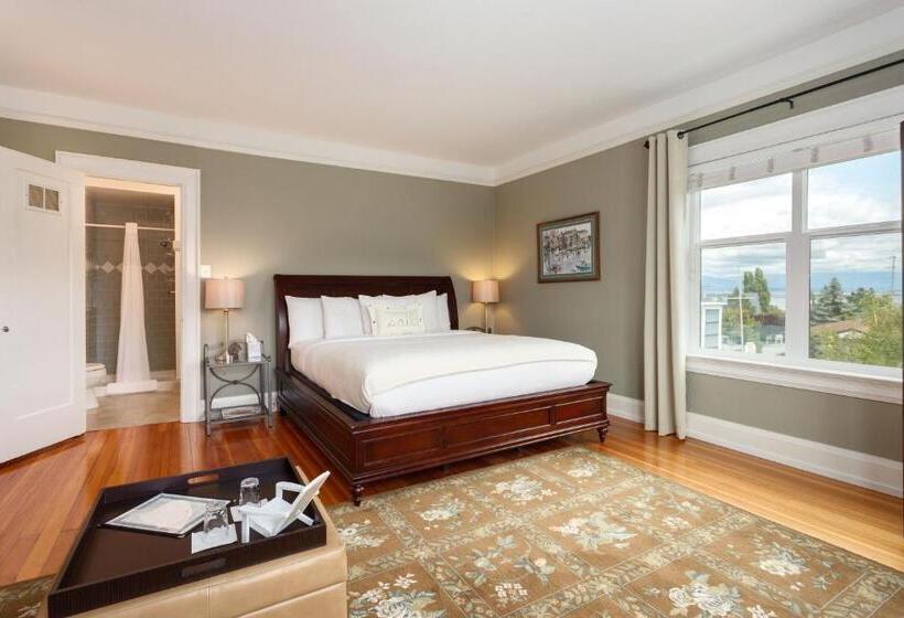 스탠다드 룸 킹사이즈 침대, Nantucket Inn  Anacortes