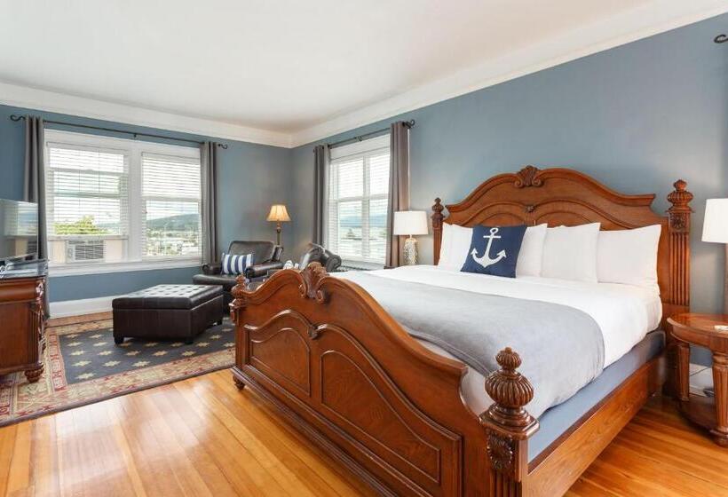 디럭스 룸 킹사이즈 침대, Nantucket Inn  Anacortes