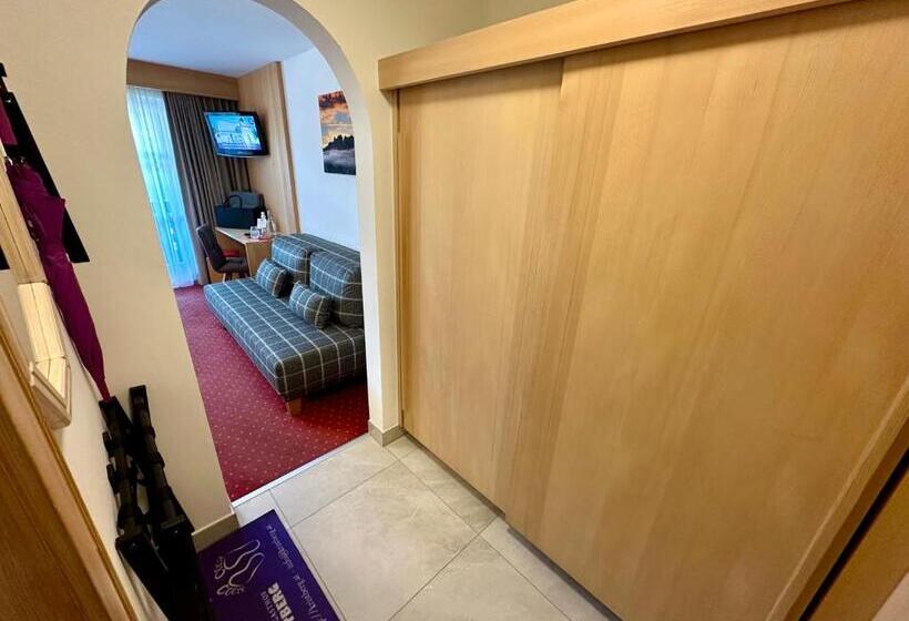 バルコニー付きスタンダードルーム, Panoramagasthof Kristberg