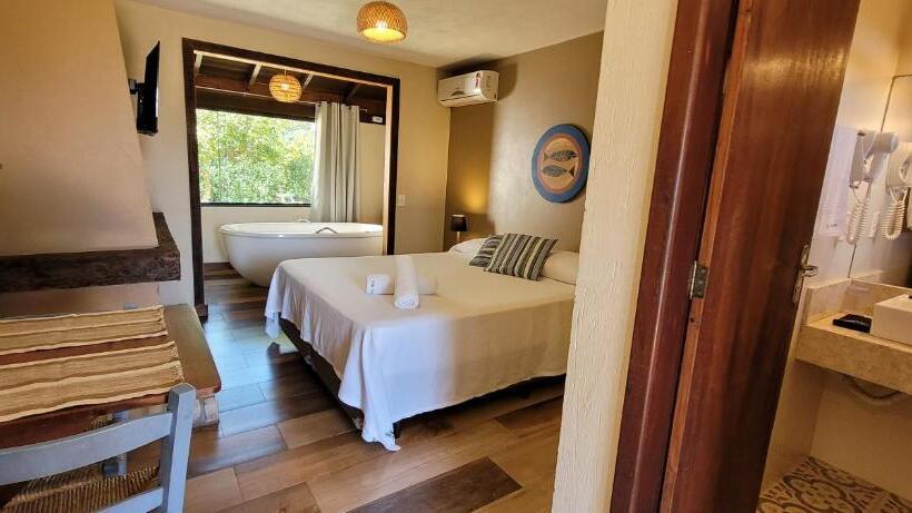 Pokój Standard z Hydromasażem, Pousada Capitao Cook