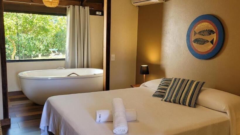 Pokój Standard z Hydromasażem, Pousada Capitao Cook