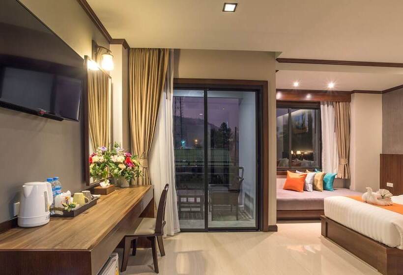 غرفة ديلوكس ذات إطلالة, Andaman Breeze Resort   Sha Plus