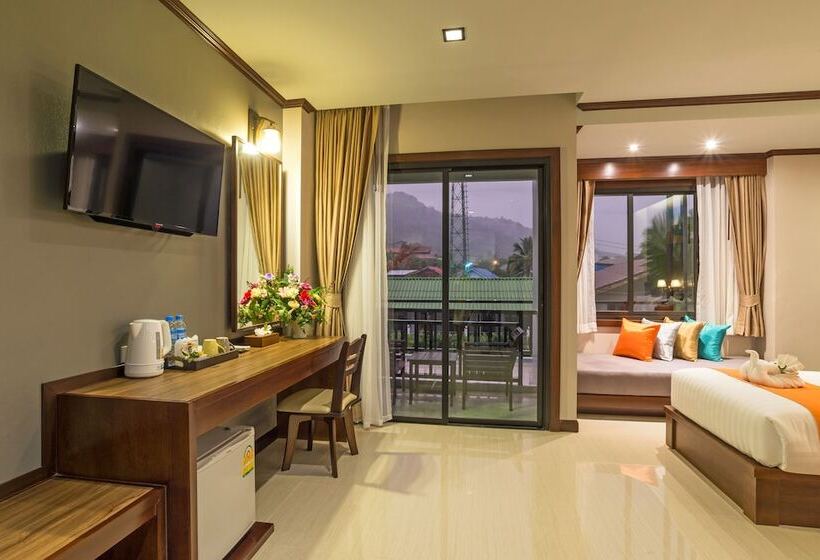 غرفة ديلوكس ذات إطلالة, Andaman Breeze Resort   Sha Plus