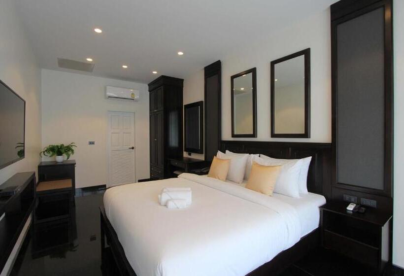 וילה עם חדר שינה אחד ובריכת שחיה, T Villas Huahin