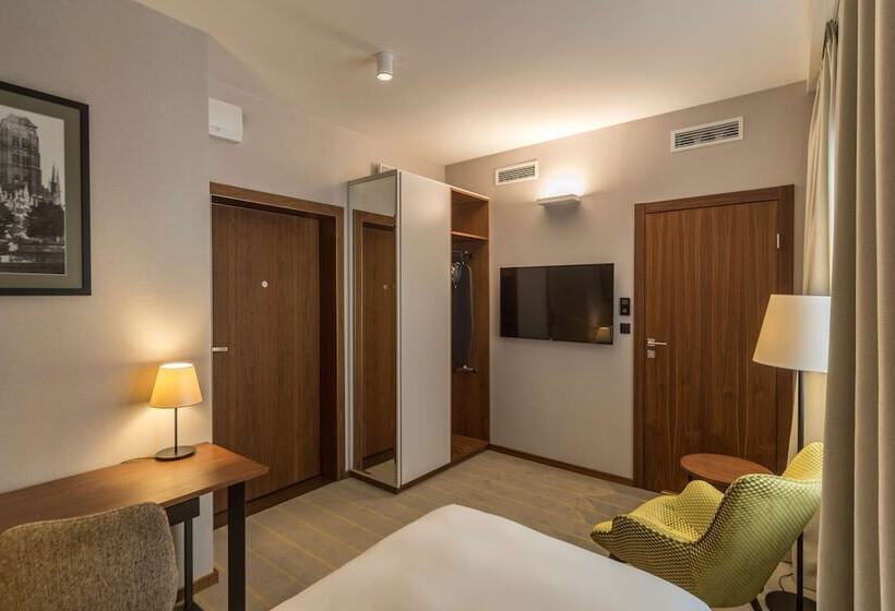 スタンダードシングルルーム, Radisson Hotel & Suites, Gdansk, Wyspa Spichrzów