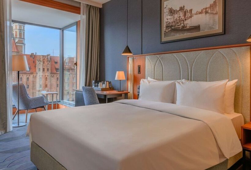 Номер Superior Вид на Реку, Radisson Hotel & Suites, Gdansk, Wyspa Spichrzów