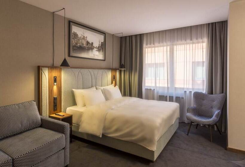 غرفة عائلية, Radisson Hotel & Suites, Gdansk, Wyspa Spichrzów