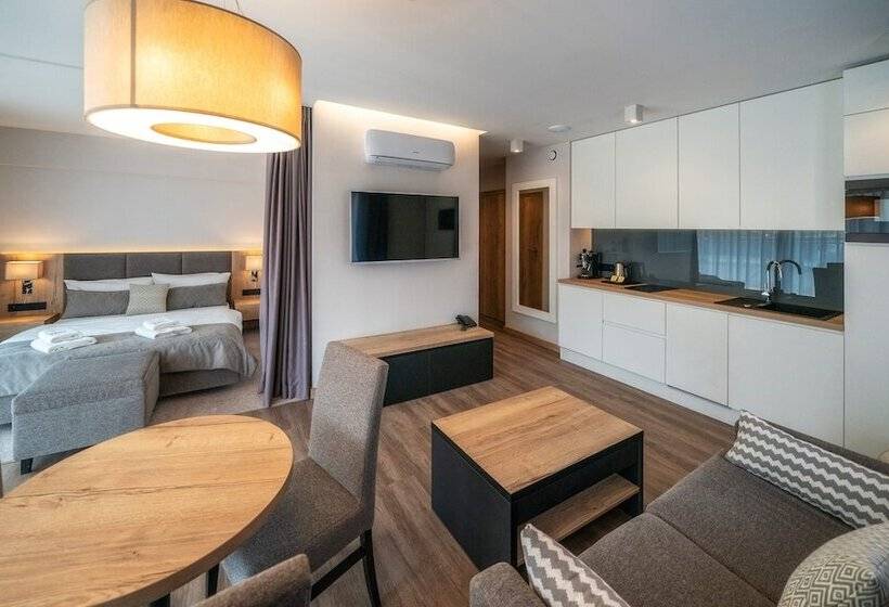 １ベッドルームのデラックスアパートメント, Meta Apartments