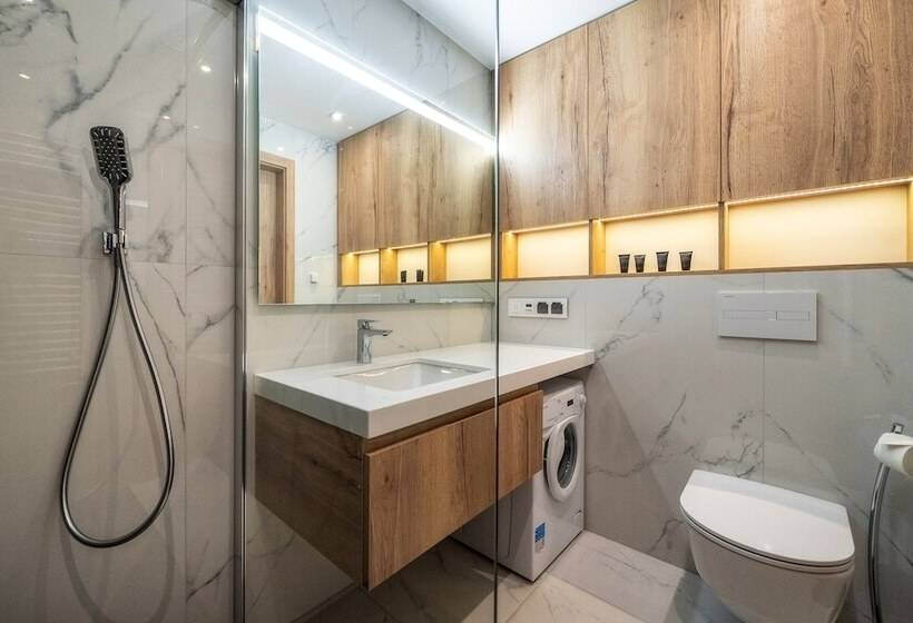 Апартаменты Deluxe 1 Спальня, Meta Apartments