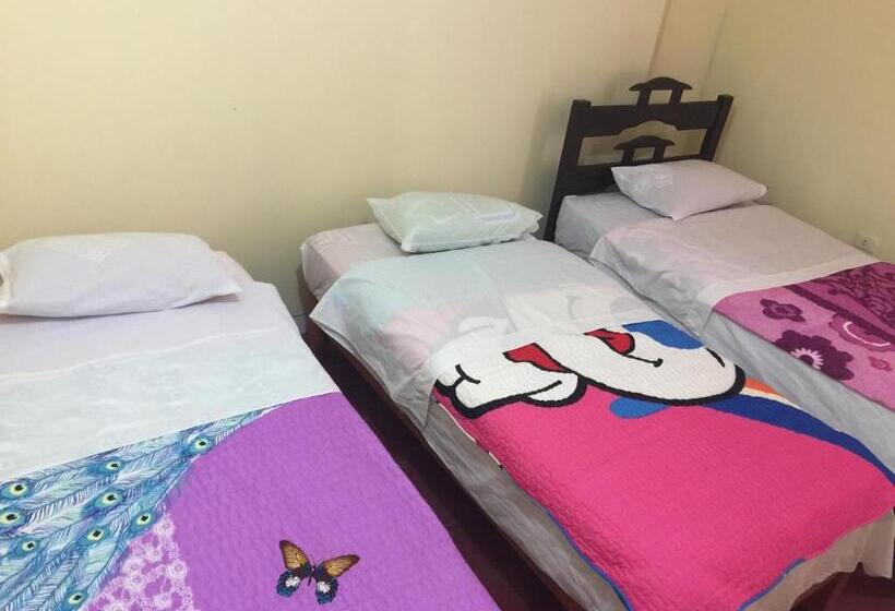 اتاق استاندارد سه تخته با سرویس بهداشتی مشترک, Hospedaje El Viajero Aeropuerto