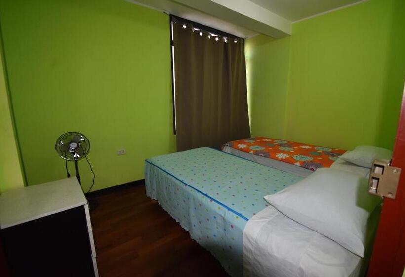 اتاق خانوادگی با سرویس بهداشتی مشترک, Hospedaje El Viajero Aeropuerto