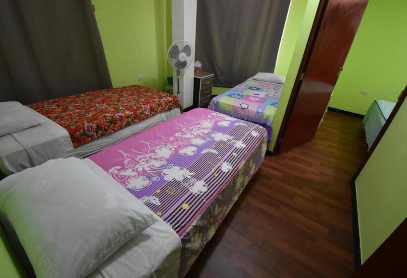 اتاق خانوادگی با سرویس بهداشتی مشترک, Hospedaje El Viajero Aeropuerto