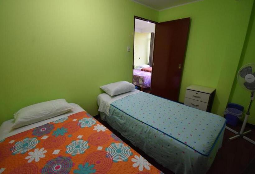 اتاق خانوادگی با سرویس بهداشتی مشترک, Hospedaje El Viajero Aeropuerto