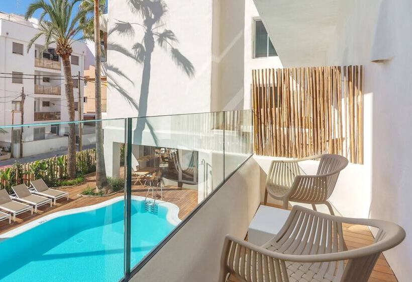 غرفة قياسية مزوَّدة بشُرفة, Hm Alma Beach - Adults Only