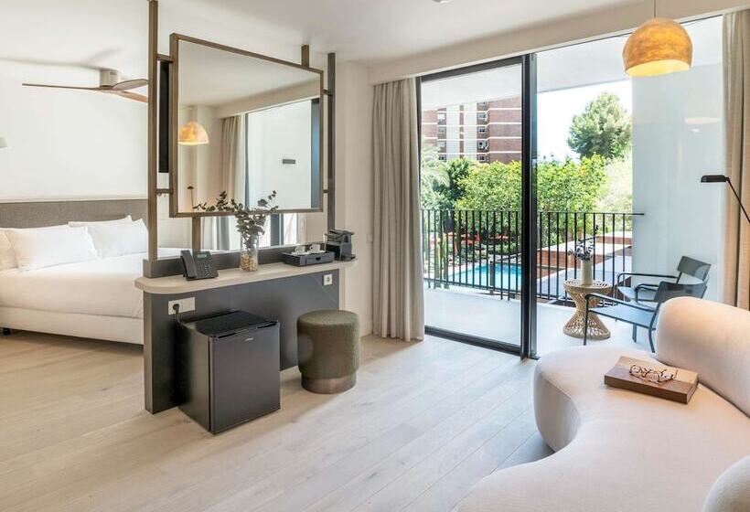テラス付きデラックスルーム, Mercure Benidorm