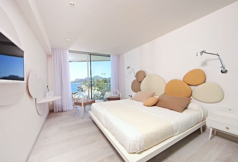 标准间侧面带海景, Son Moll Sentits Hotel & Spa