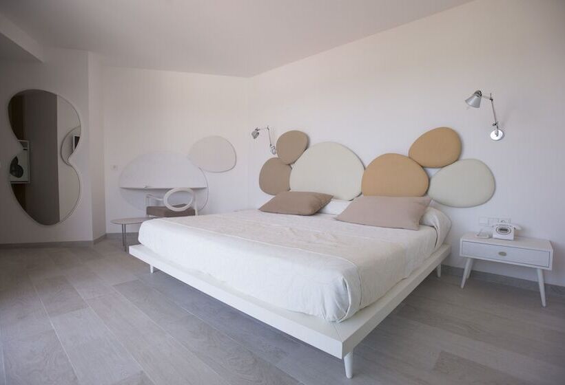 스탠다드 룸 측면 바다 전망, Son Moll Sentits Hotel & Spa