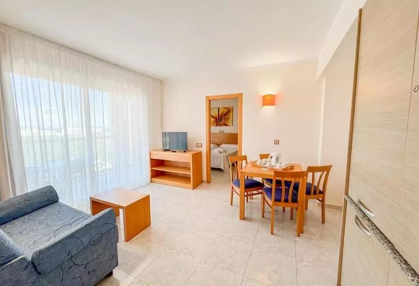 Teraslı 2 Yatak Odalı Daire, Bluesea Salinas