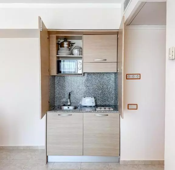 Teraslı 2 Yatak Odalı Daire, Bluesea Salinas