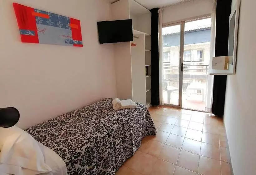 Chambre Standard Individuelle avec Balcon, Miami