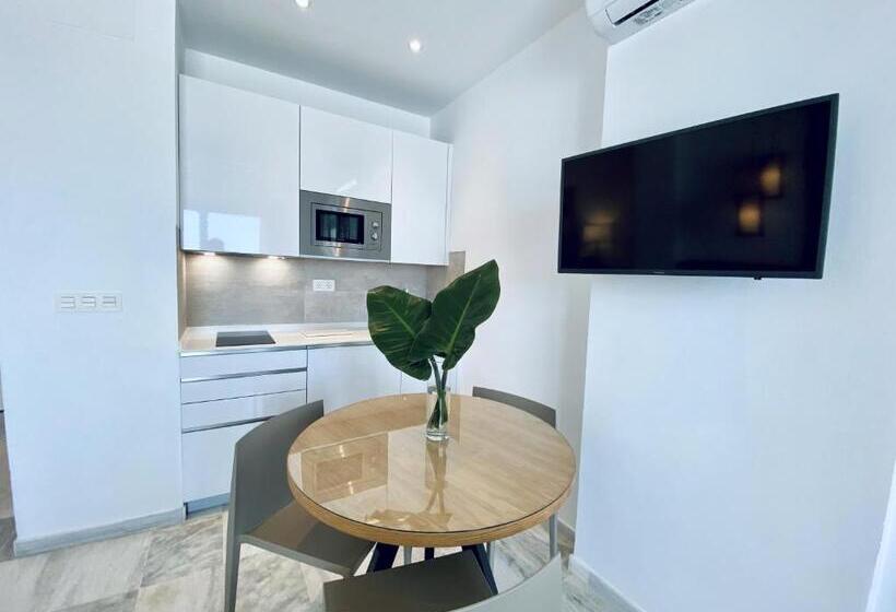 带海景的标准工作室, Apartamentos Marina Luz