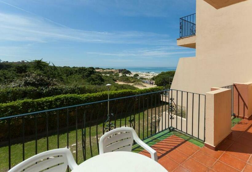 带1间卧室的公寓侧面带海景, Aparthotel Las Dunas