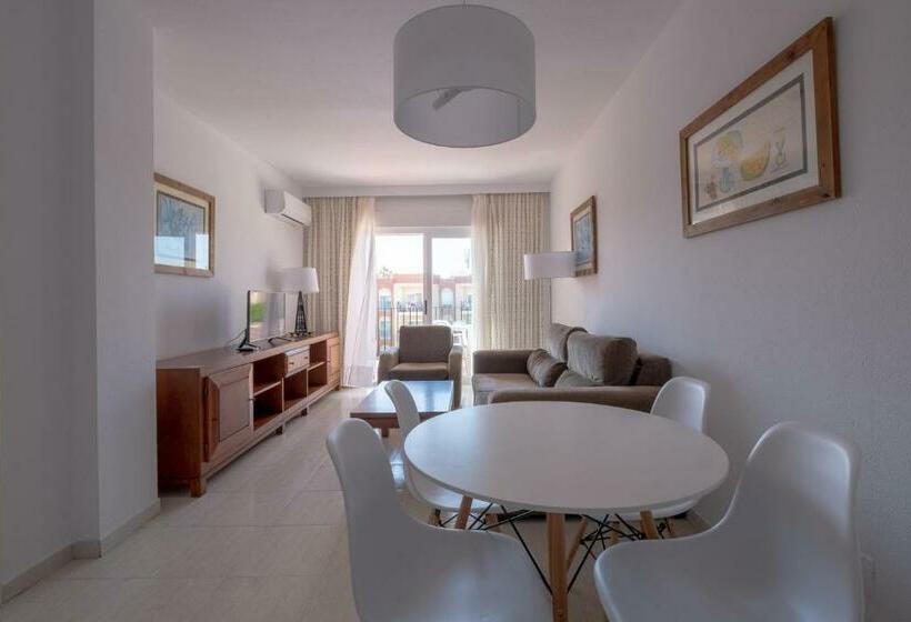 带1间卧室的公寓侧面带海景, Aparthotel Las Dunas