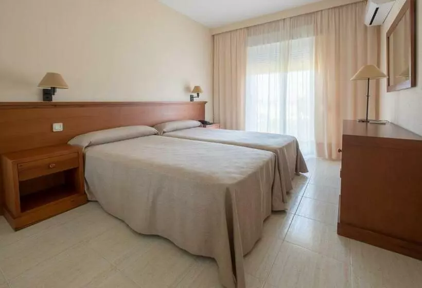 آپارتمان 1 خوابه با چشم‌انداز جانبی دریا, Aparthotel Las Dunas