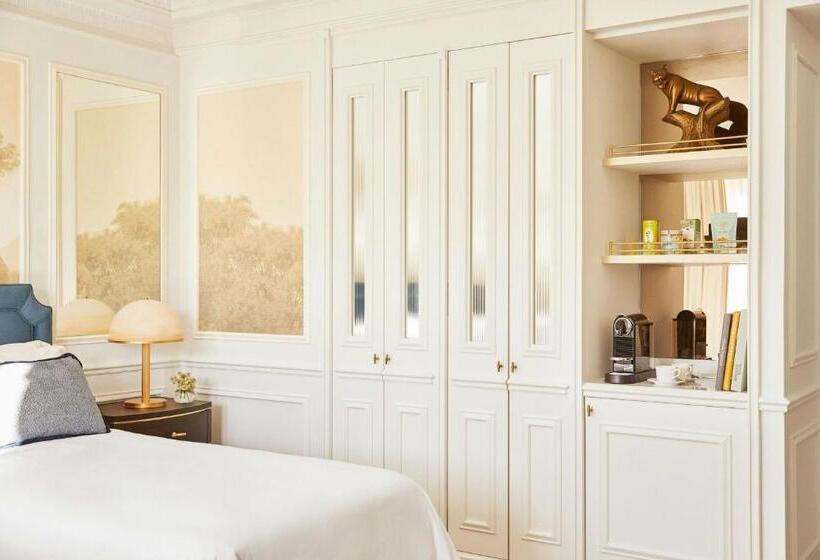 Quarto Deluxe Interior, The Palace, a Luxury Collection Hotel, Madrid