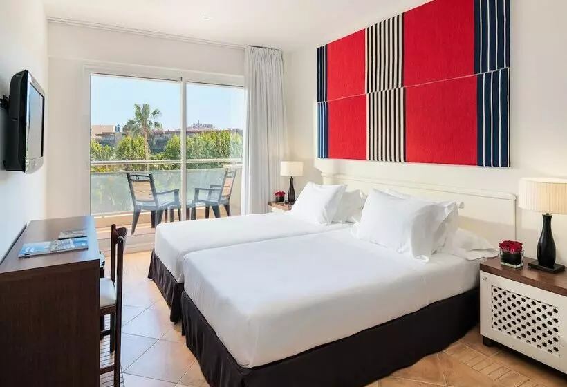 اتاق استاندارد با چشمانداز استخر, H10 Vintage Salou - Adults Only