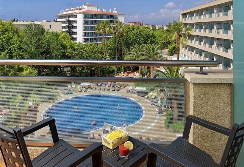 Standard Quadruple Occupancy Room with Pool View, H10 Vintage Salou - Adults Only