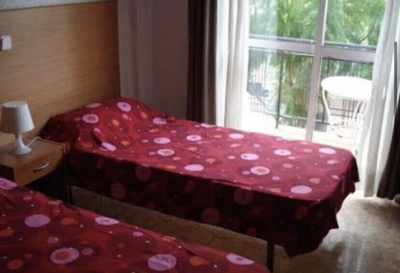 带城市景观的标准间, Pensión Santa Fe