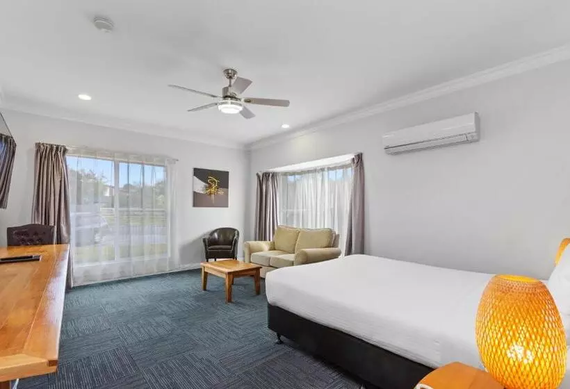 クイーンベッドのデラックスルーム, The International Motel Apollo Bay