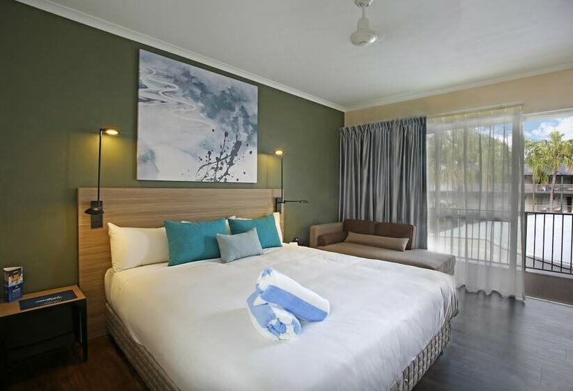 プールの見えるデラックスルーム, Mantra Club Croc