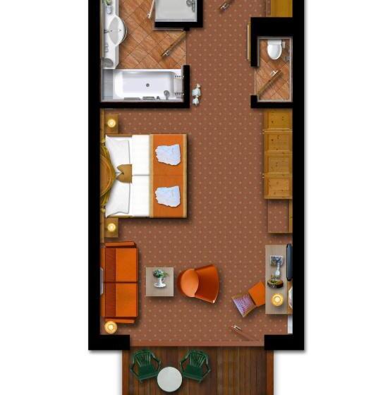 豪华工作室, Superior Sport Und Familienresort Alpenblick