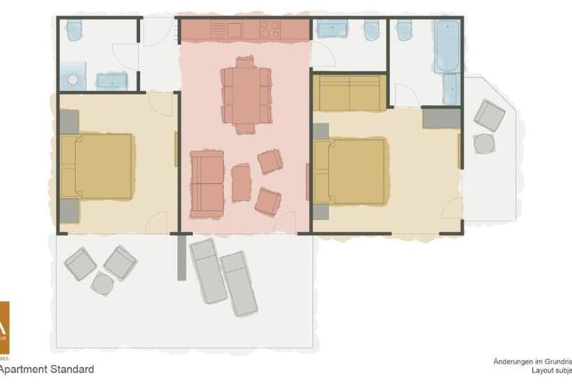 带1个卧室的公寓, Vaya St Zeno Serfaus