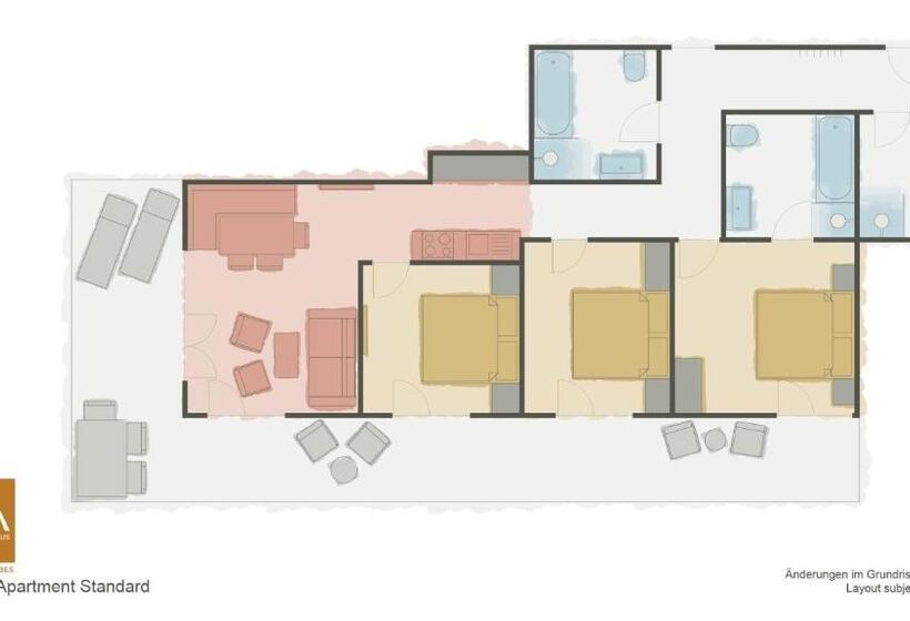 可观景的高级一卧室公寓, Vaya St Zeno Serfaus