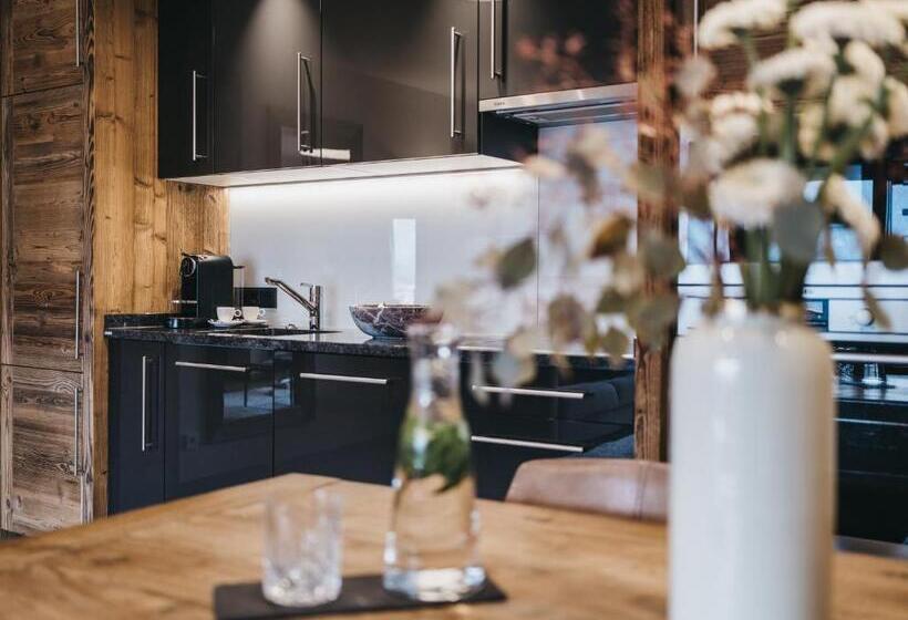 带1个卧室的豪华公寓, Vaya St Zeno Serfaus