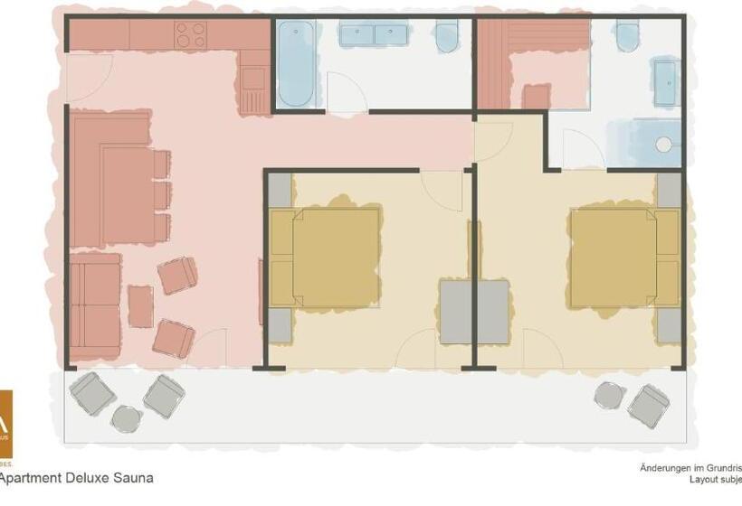 Апартаменты Deluxe 1 Спальня, Vaya St Zeno Serfaus