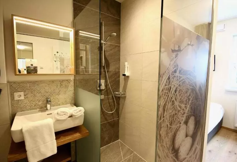 スタンダードシングルルーム, Landhotel Laudersbach