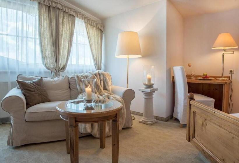 Quarto Estandar com Terraço, Romantik Hotel Alpenblick Ferienschlössl