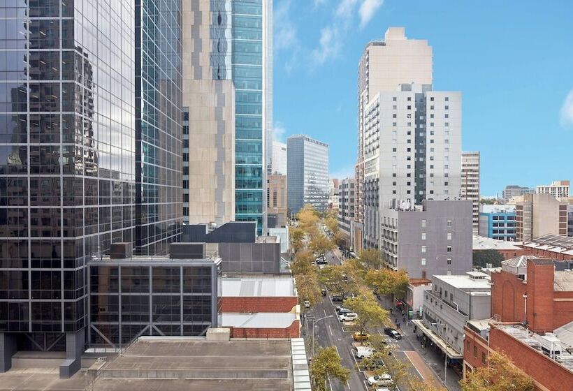 带2个双人床的标准工作室, Melbourne Marriott